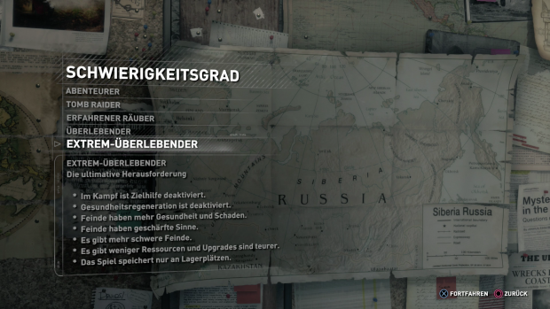 Rise of the Tomb Raider auf der Playstation 4 (Screenshot: Golem.de)